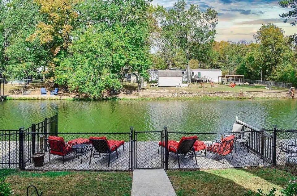 Private dock.
