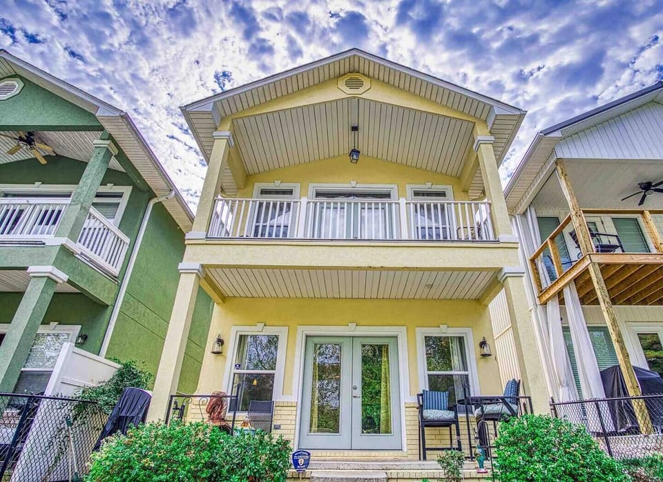 Exterior of the home.