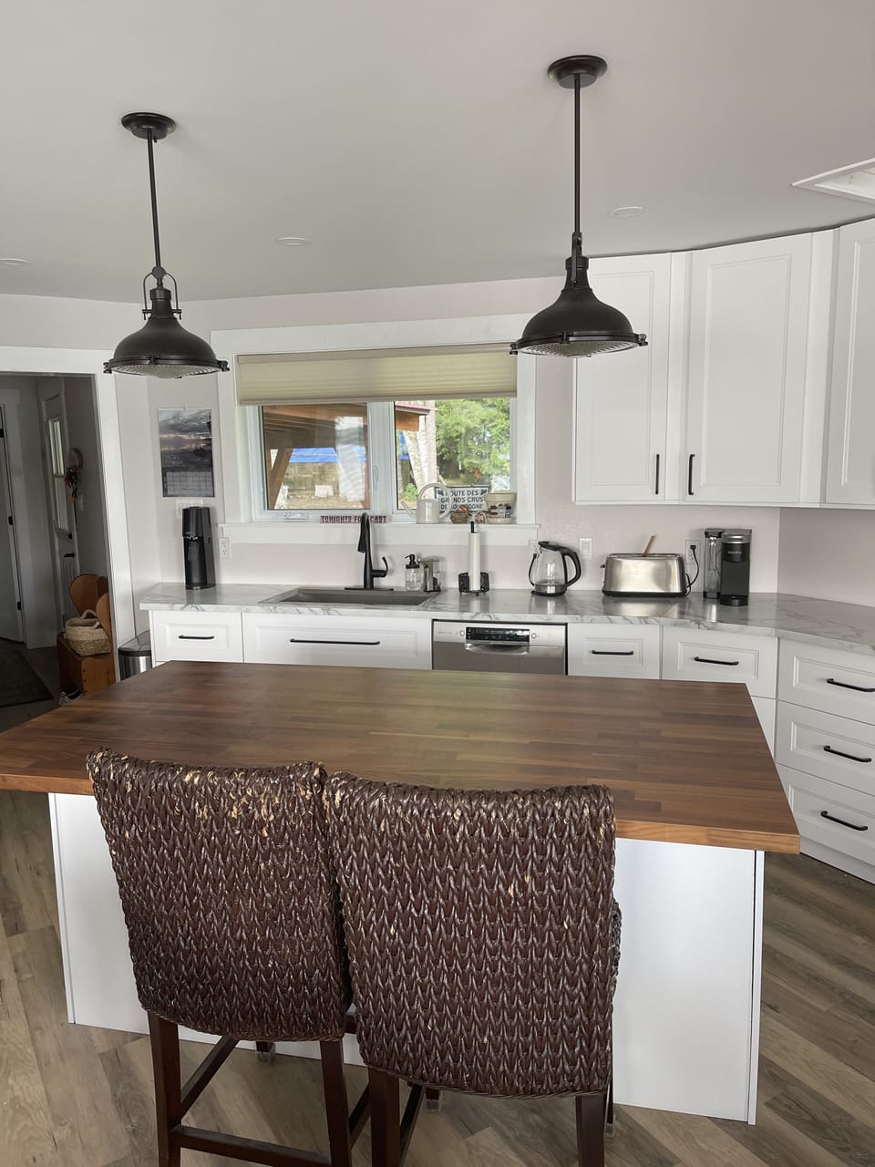 Island in kitchen