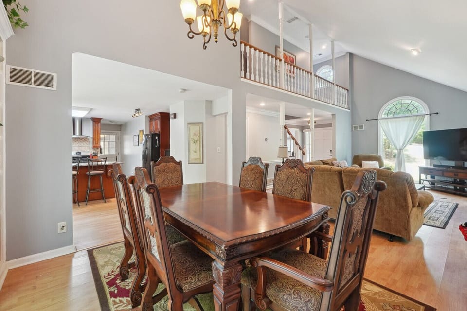 Share meals and moments around the dining table.