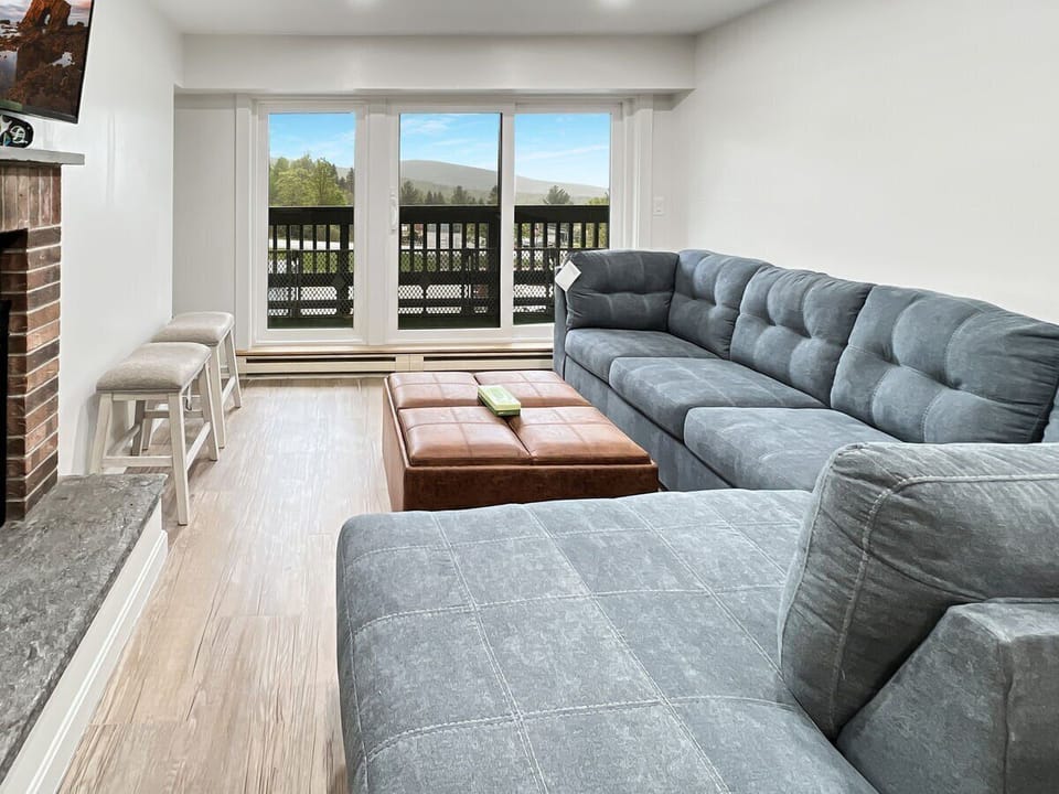 Living room with view