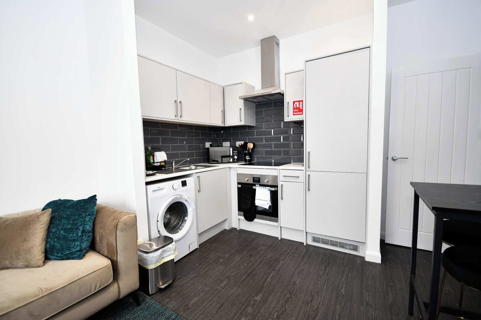 Living Space and Kitchenette