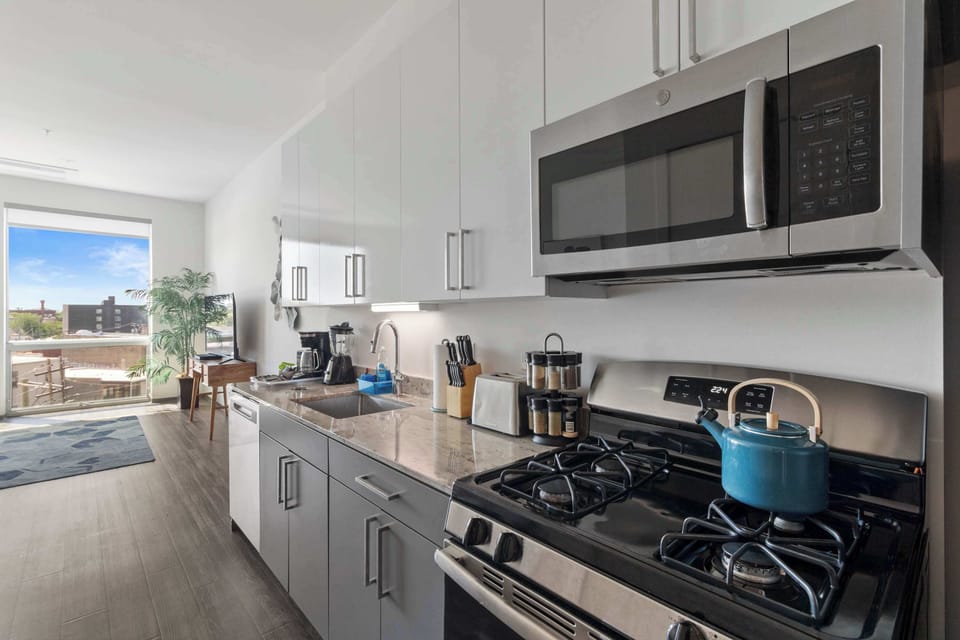 Fully stocked cooking essentials