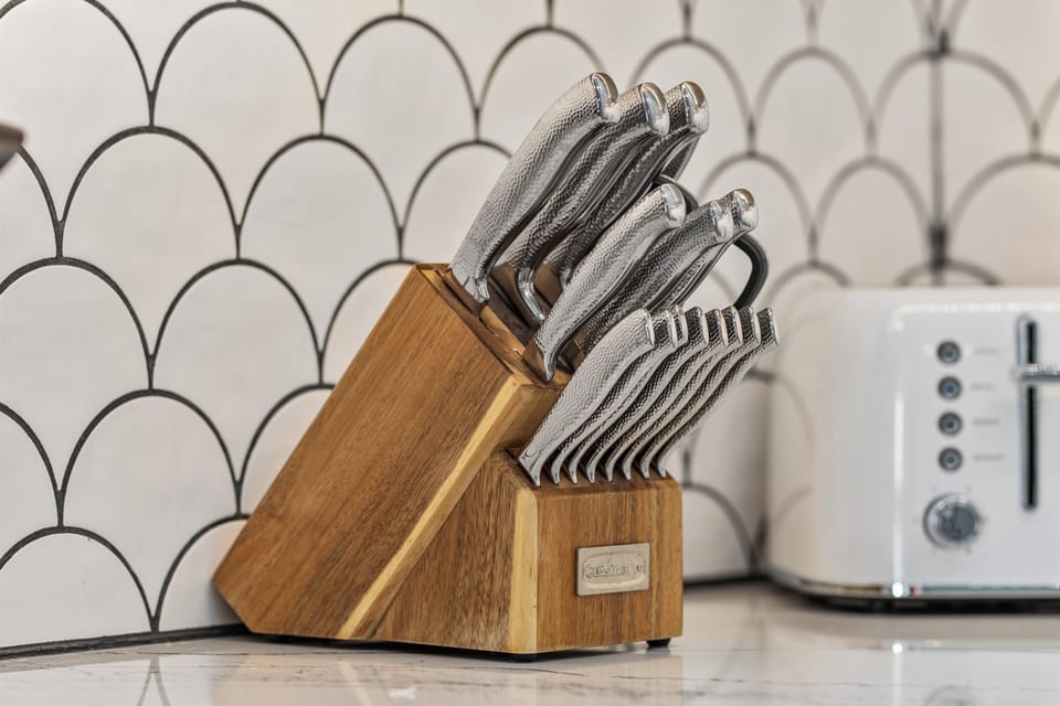 Sharp knives!