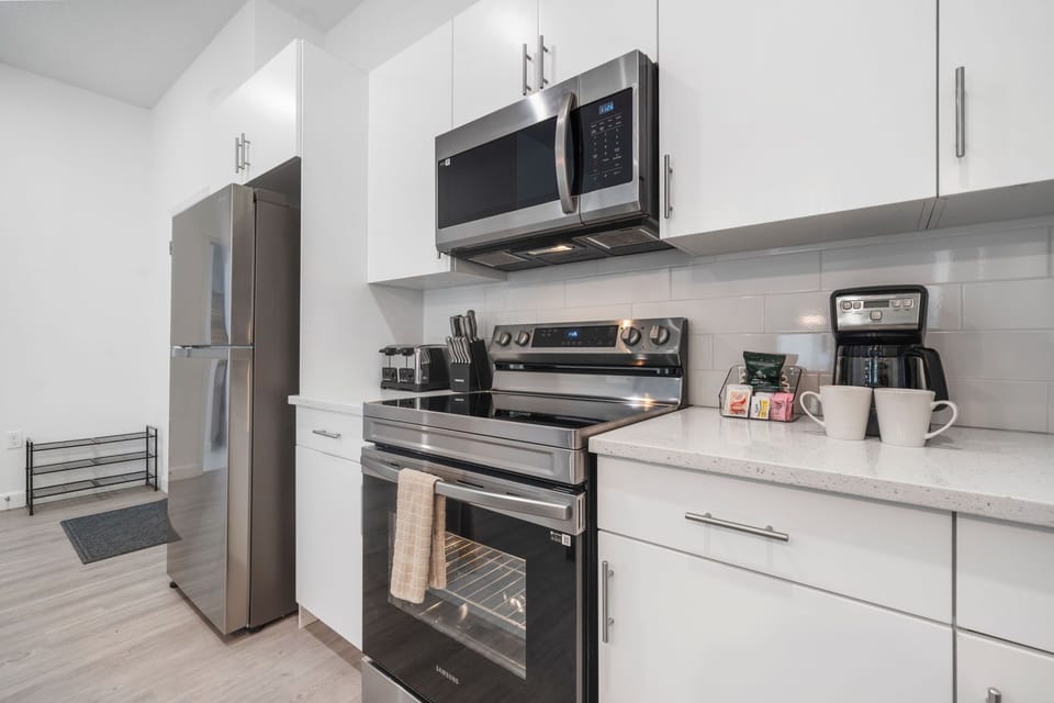 Fully equipped kitchen