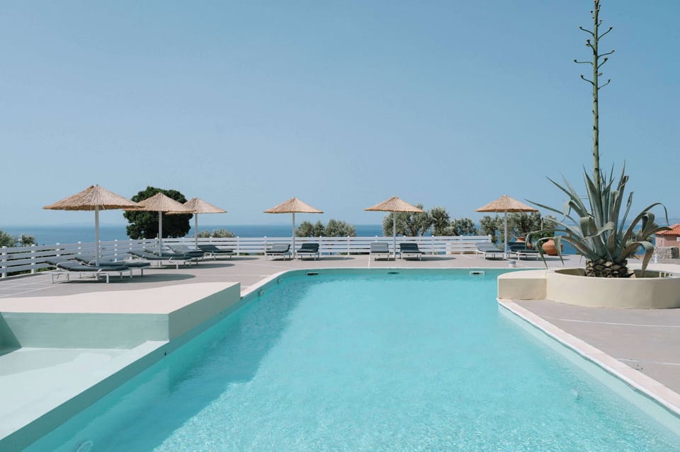 Infinity Pool with Stunning Aegean Views

