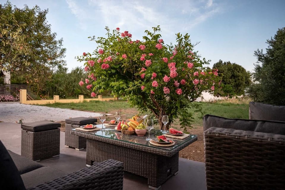 Enjoying a drink under the open skies