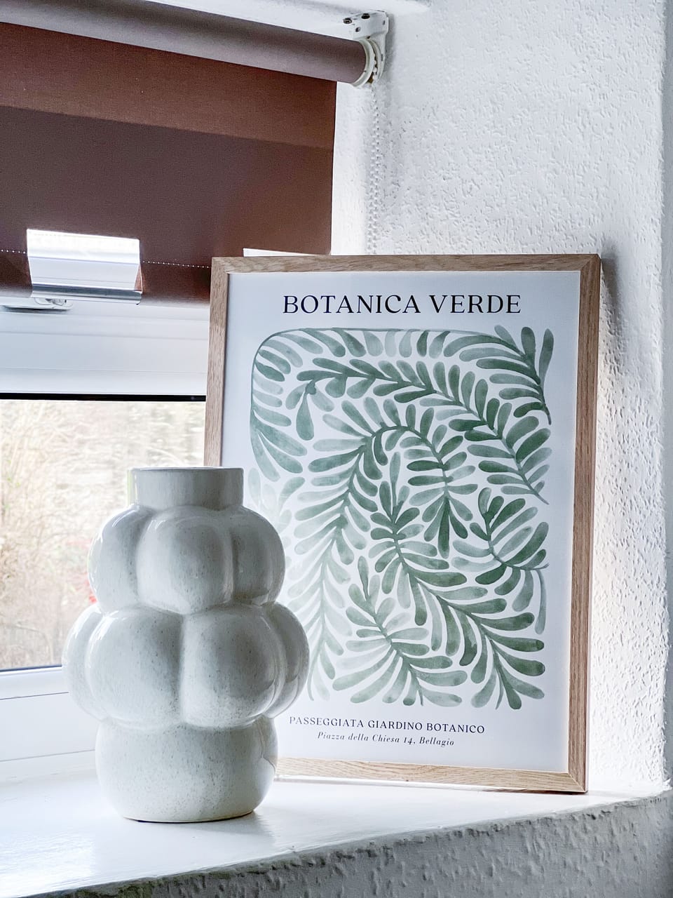Botanical windowsill detail