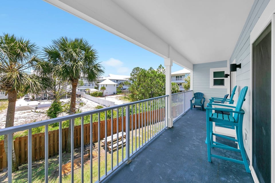Beachside Villas 1022 balcony