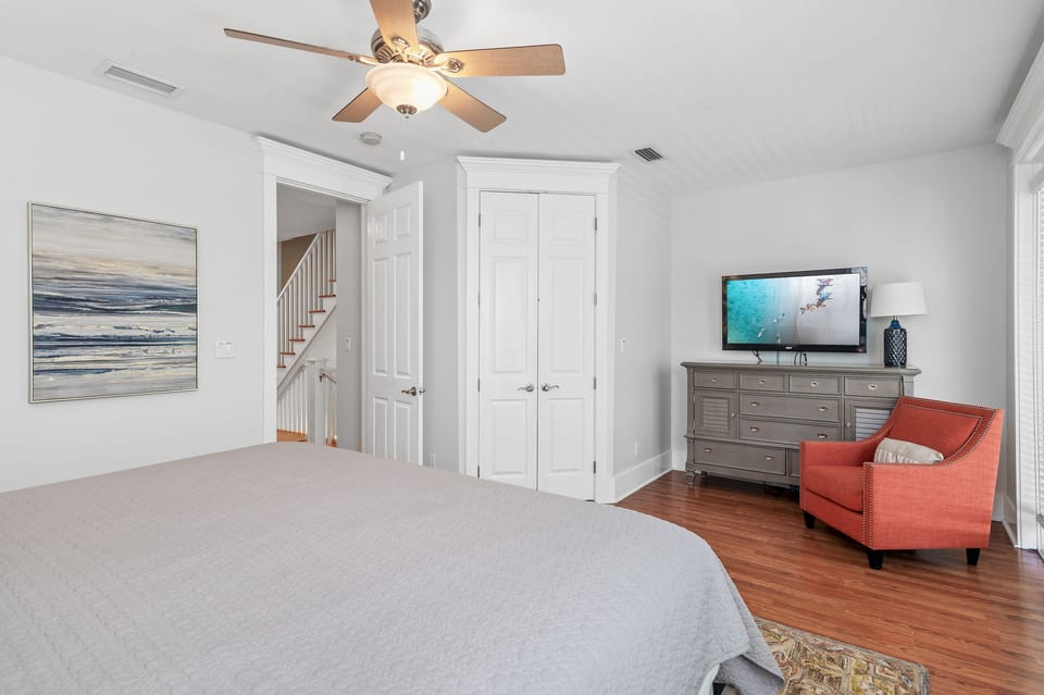 Master bedroom suite