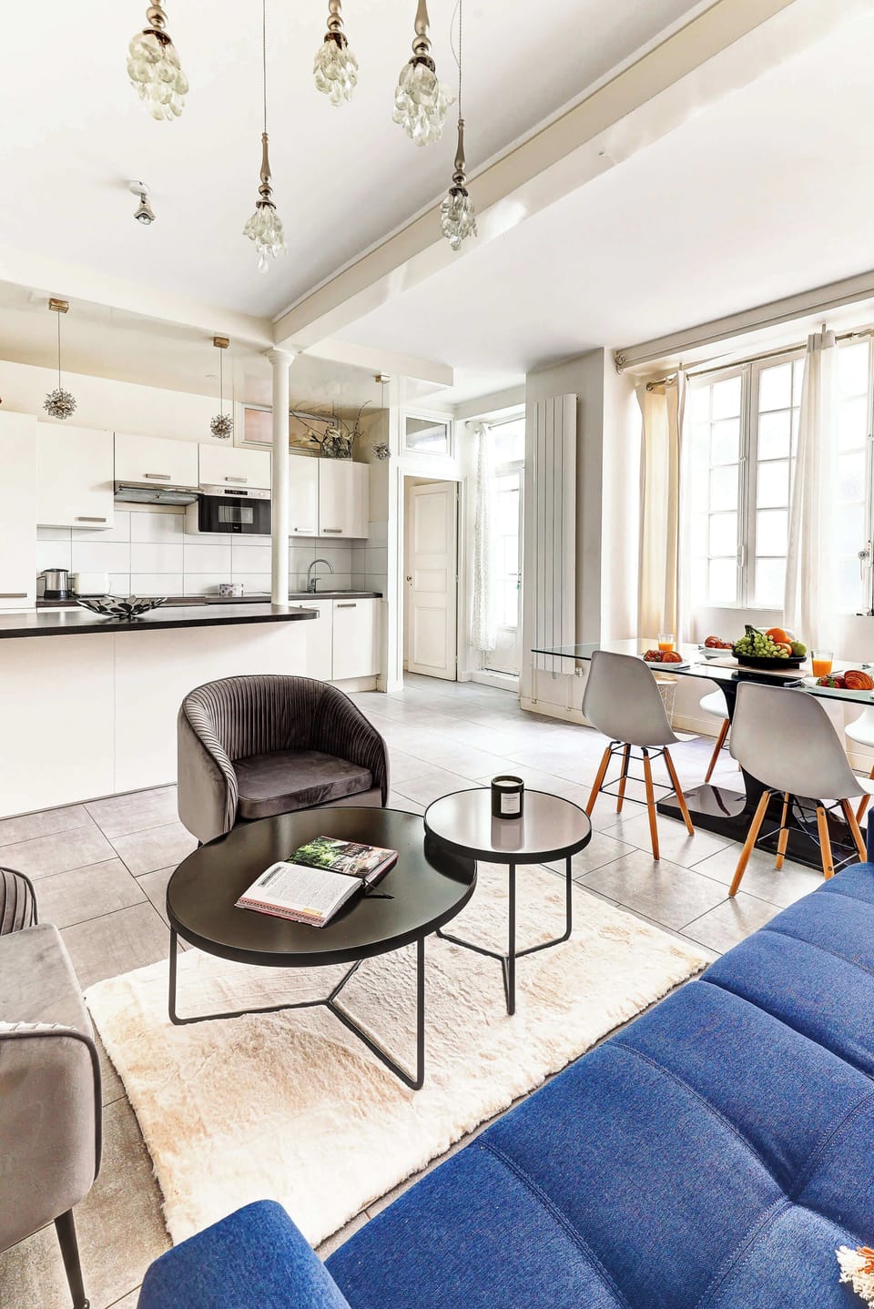 The living area
