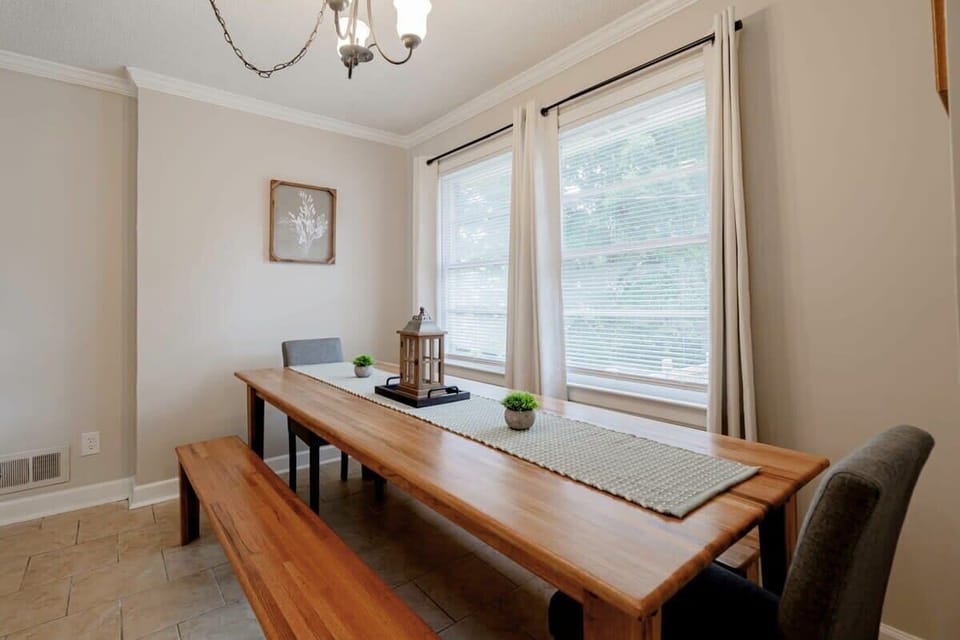Dining Area with Beautiful Table