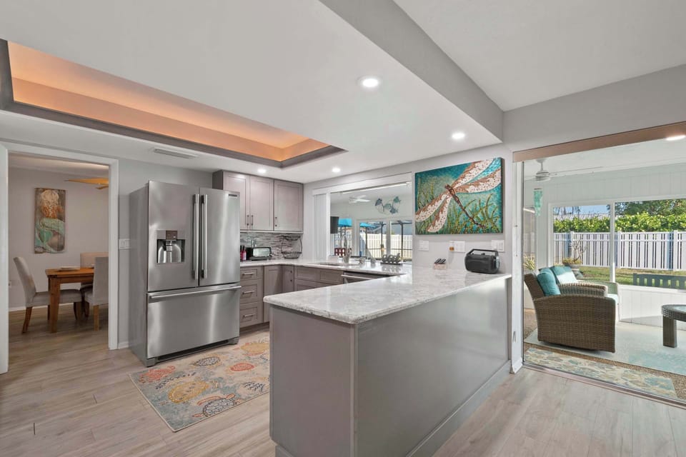 Sleek countertops, spacious design, all the essentials