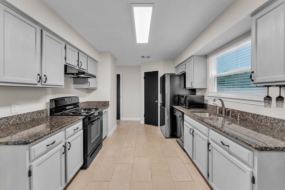 Indoors, Floor, Kitchen, Flooring, Appliance