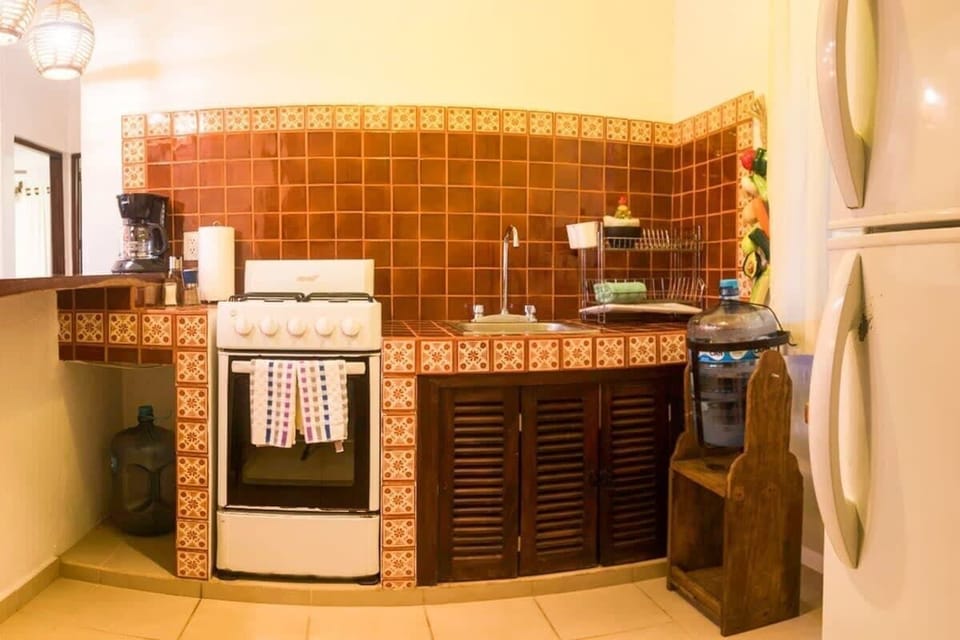 A well-equipped kitchen