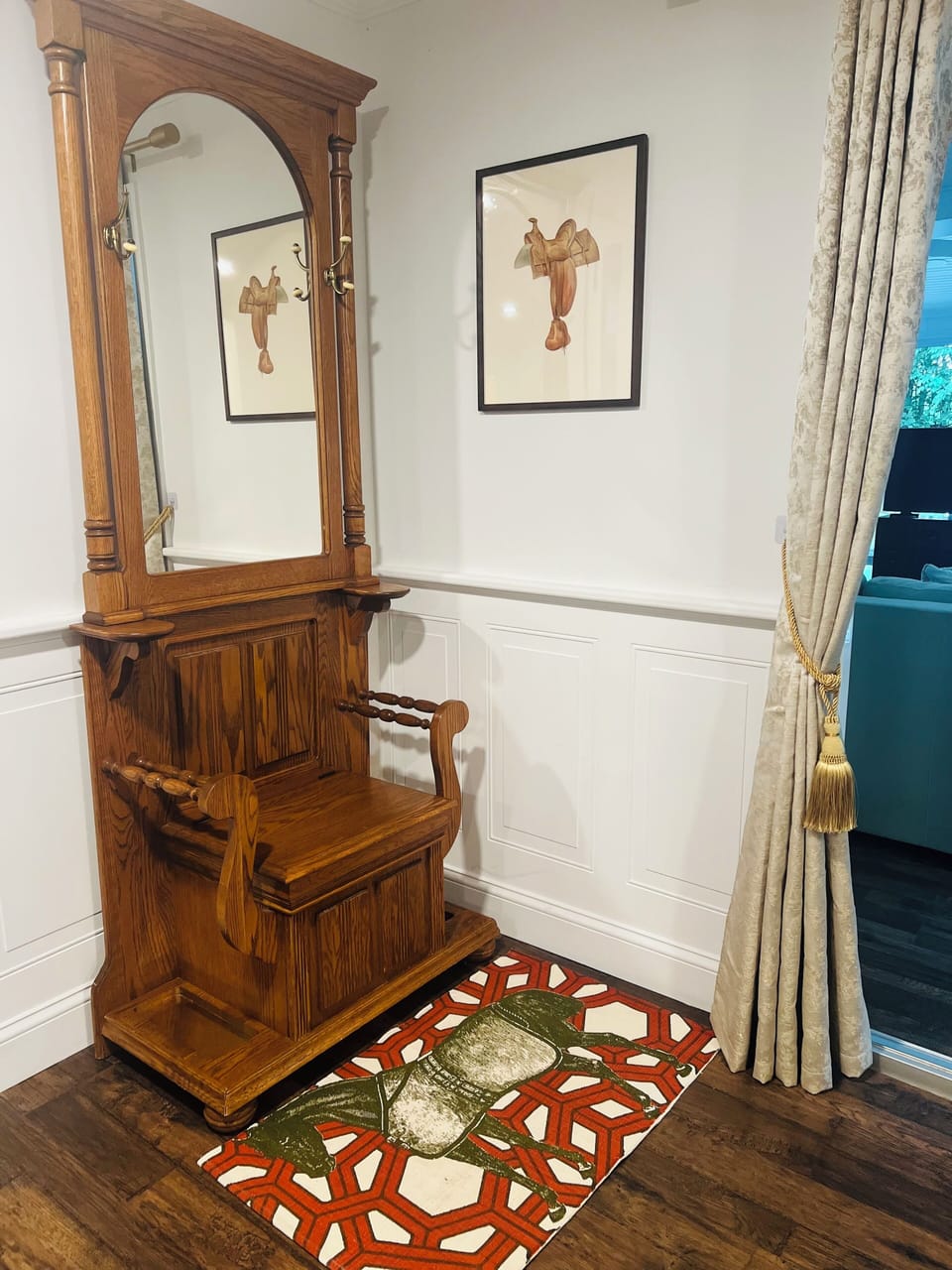 Accents of Saratoga throughout the home.  