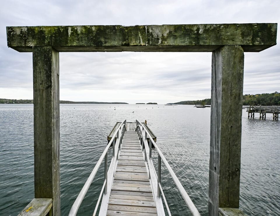 Shared community dock area