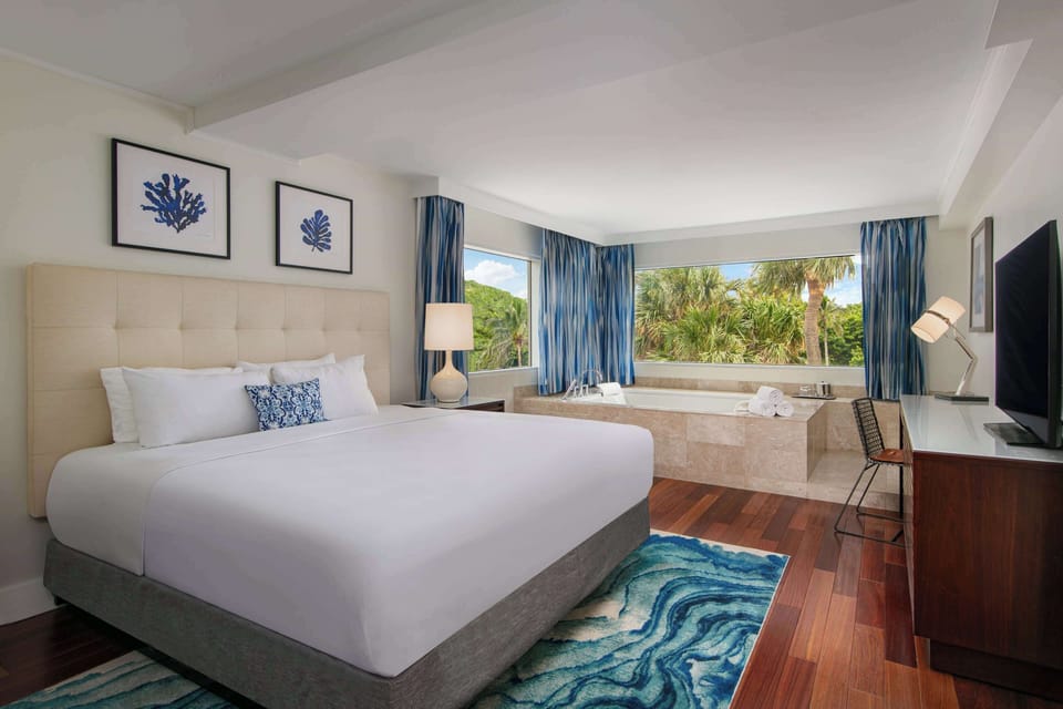 Soak and recharge in your suite after a sun-filled day.