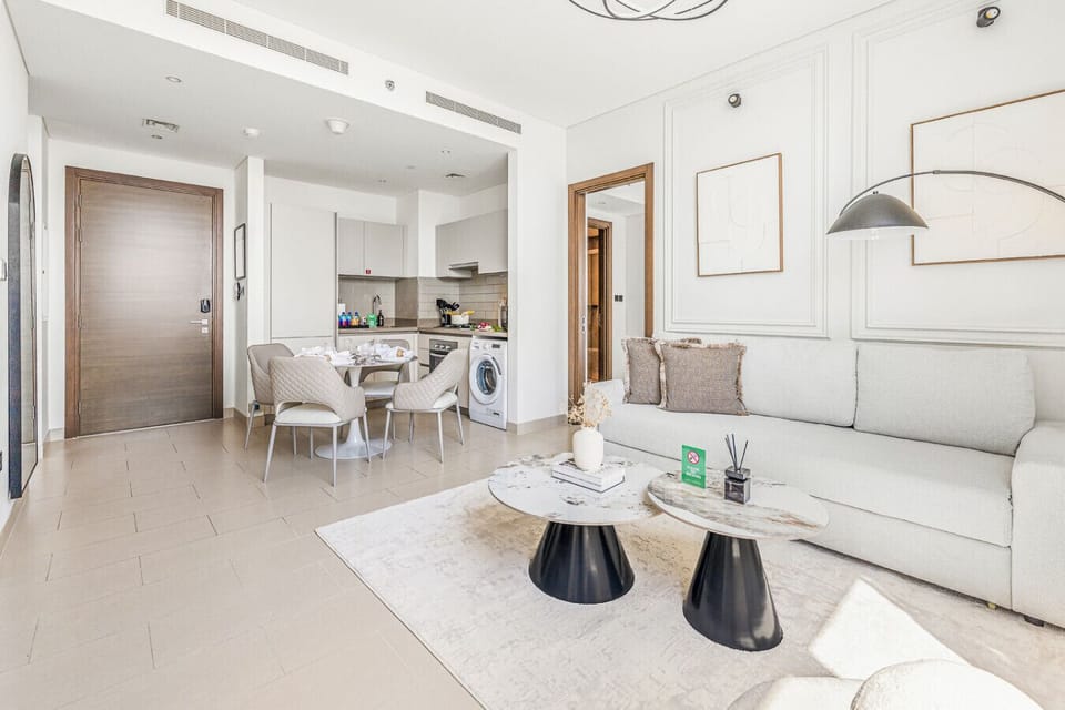A stylish and cozy living room designed for comfort and entertainment.
