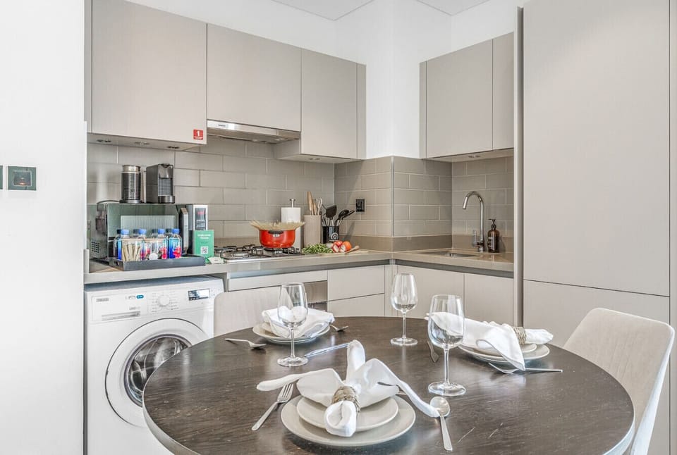 A well-appointed dining area, ideal for shared meals and gatherings.