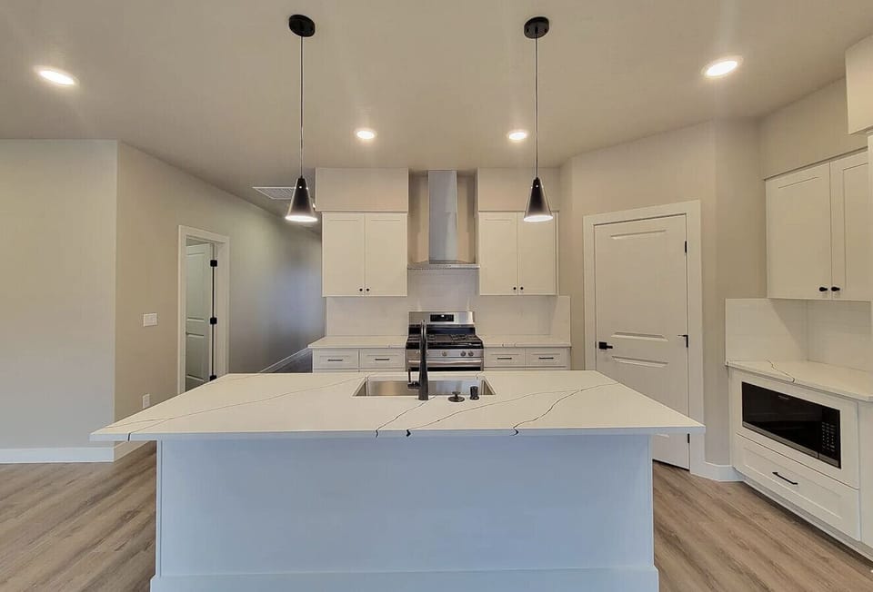 Open Concept Kitchen & Dining