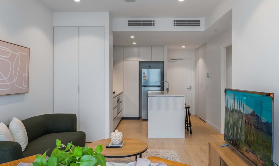 Living Room & Kitchen