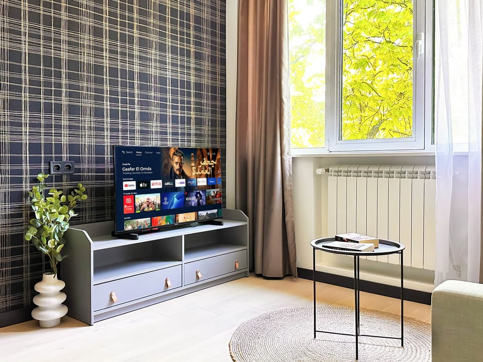 Relax in bed or on the sofa while streaming your favorite shows on the Smart TV. Want recommendations for local entertainment? Let us know!