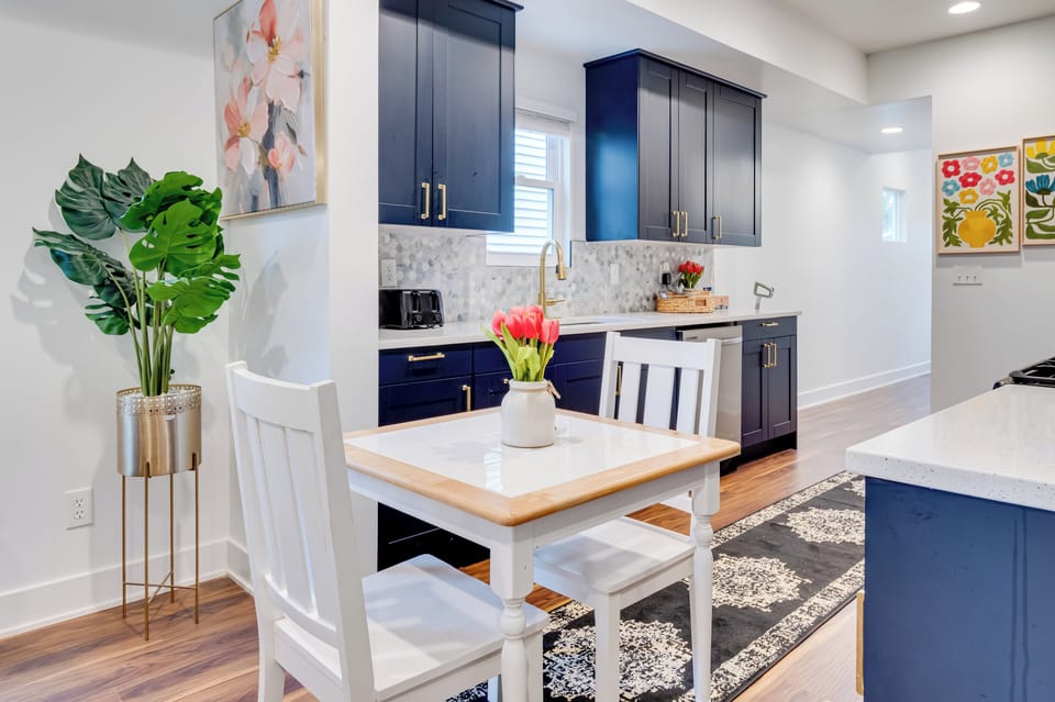 Dining Area | Free WiFi | 2-Story Unit
