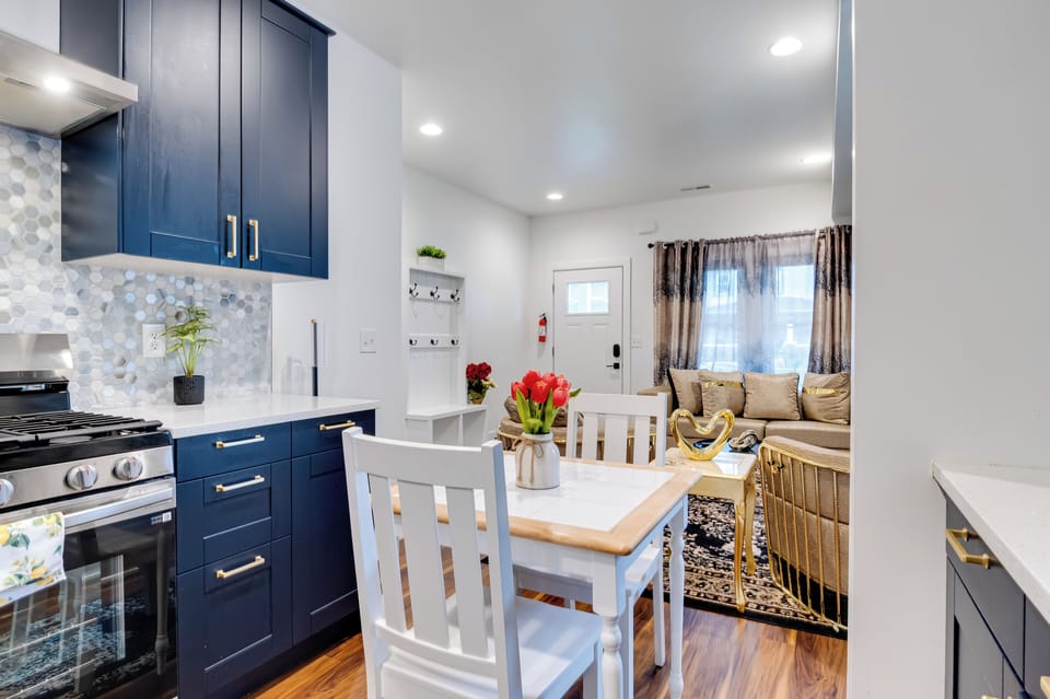 Dining Area | Dishware & Flatware Provided | 1st Floor