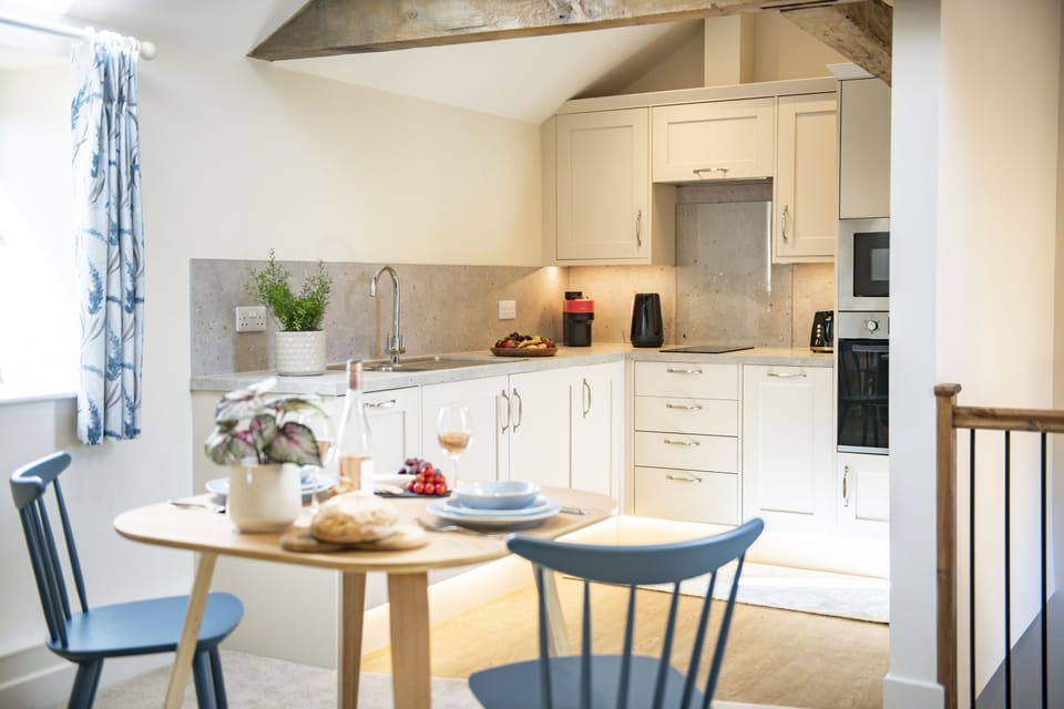 First floor: Kitchen area