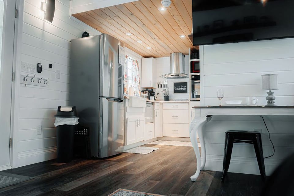 Fully stocked kitchen