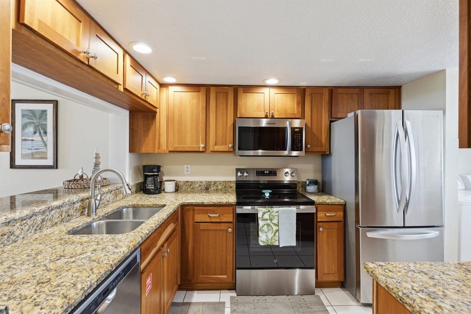 Fully equipped kitchen