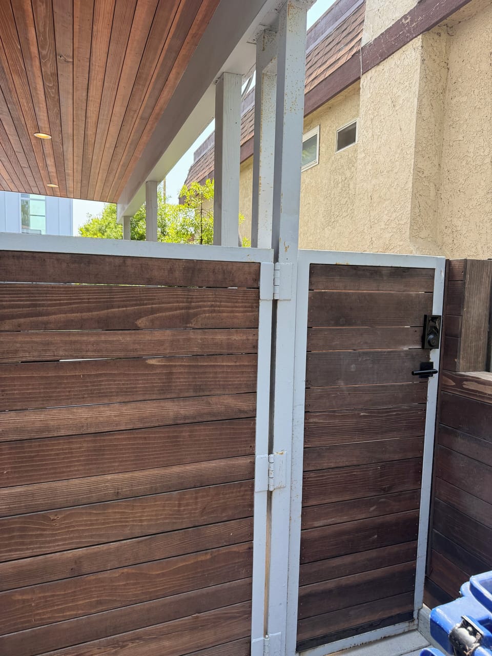 Gate on Right of Driveway