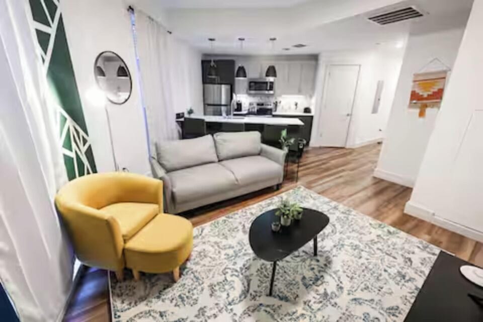Quality furniture arranged for your comfort.

