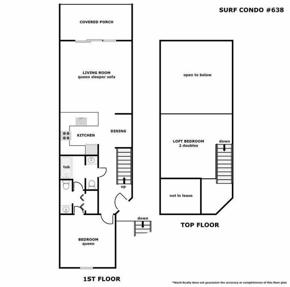 638 Surf Floor Plan