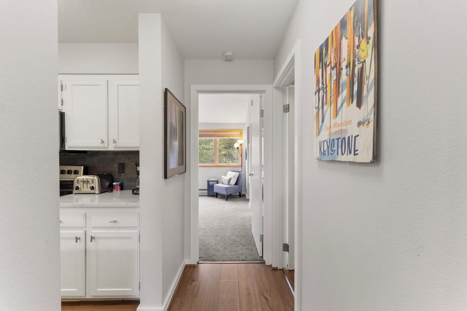 Downstairs hallway.