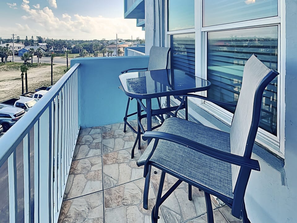 Balcony Seating with Ocean Views