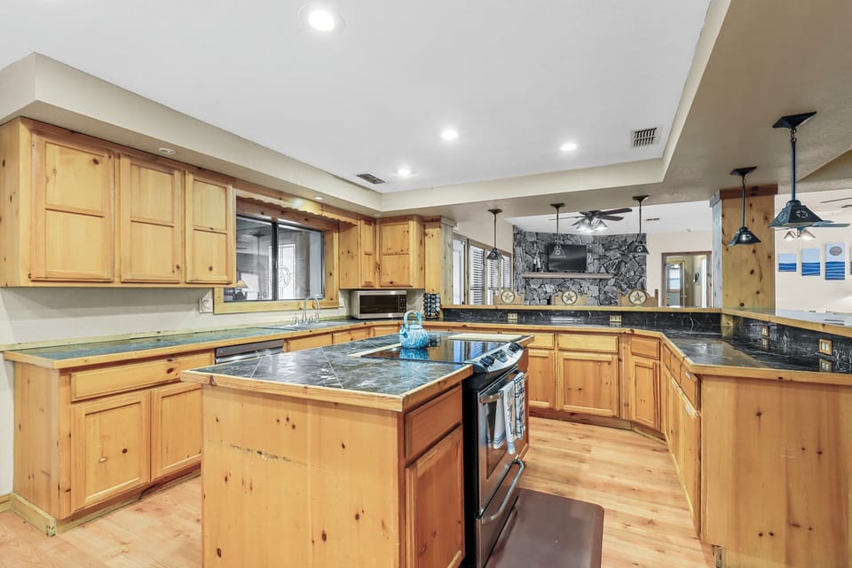 Stocked with basic kitchen needs