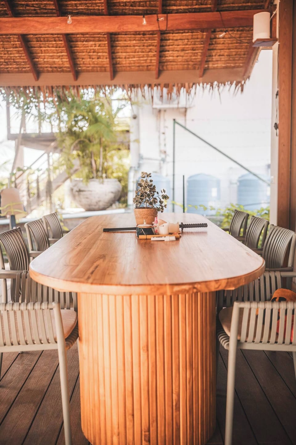 Outdoor dining