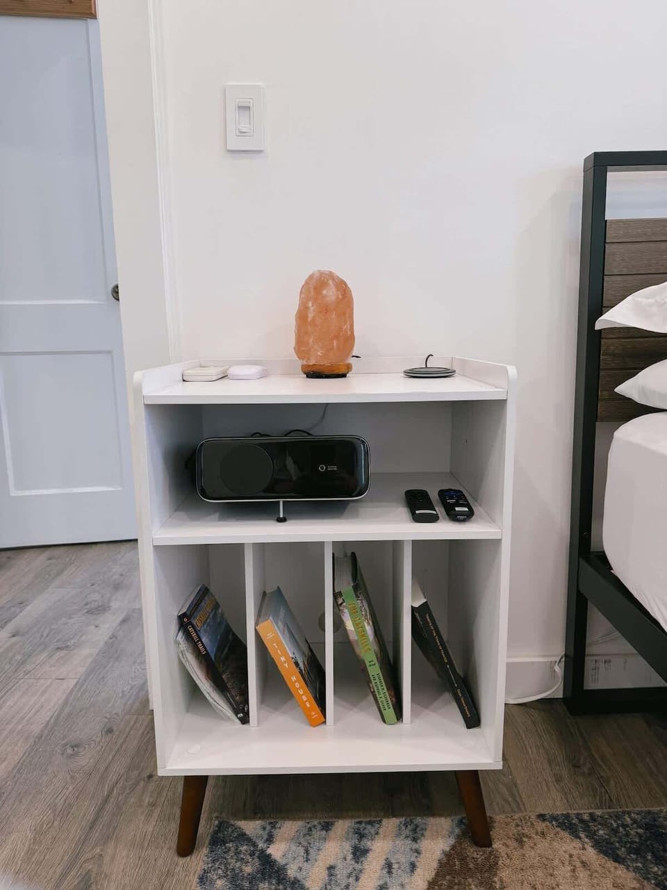 Projector 

Few books of trails, and information/ history of the area

Dimmable Himalayan salt lamp

Universal charger 