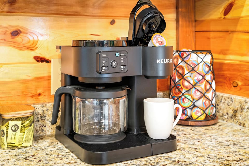 Brew your perfect cup with both a Keurig and drip coffee maker, plus all the essentials.