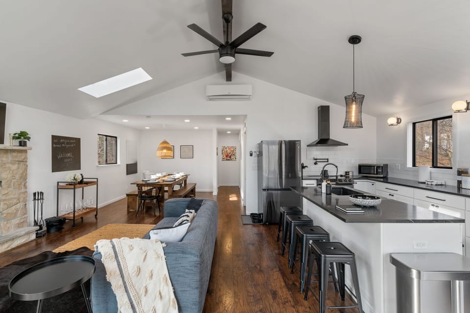 Gather around for family meals and conversation.