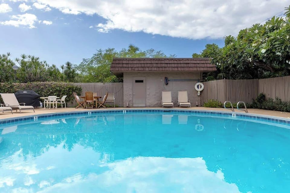 Condo Pool also has BBQ grill available for use