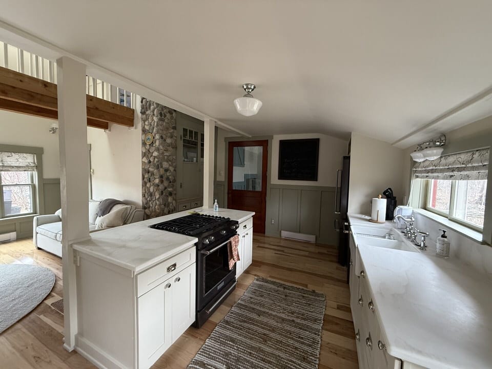 beautiful kitchen with new appliances