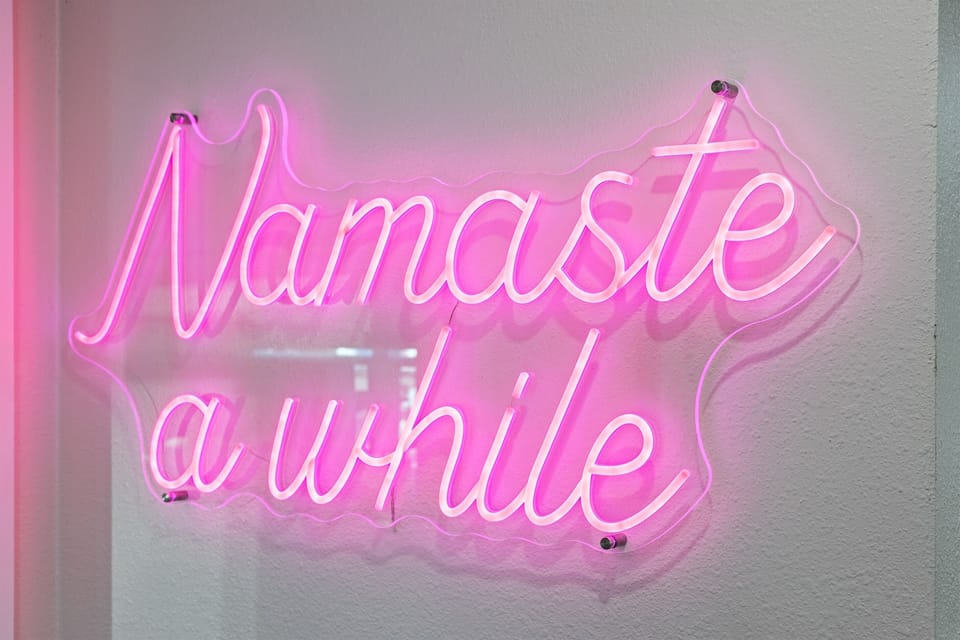 "Namaste a while—your peaceful, stylish retreat starts right here."