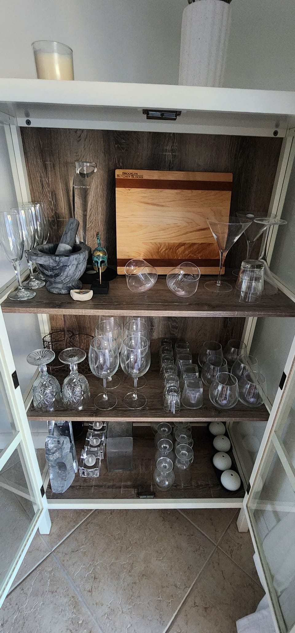.... yes, please entertain your friends. ALL the barware