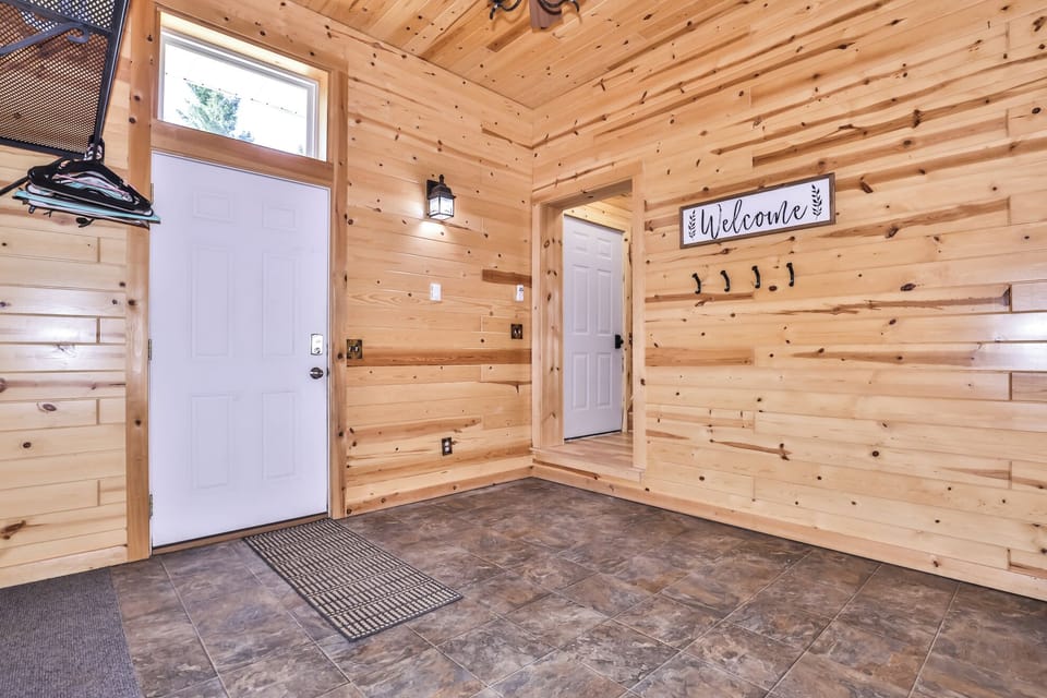 Plenty of room for all the luggage and supplies.