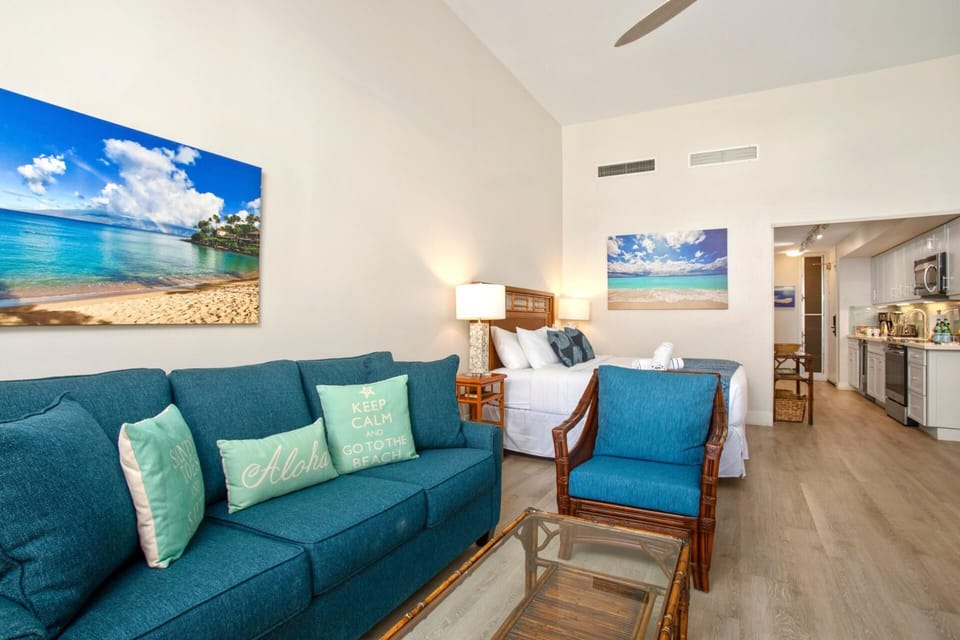 Where beach prints meet tropical textures—this open-concept haven is made for lounging, dining, and dreaming.     MKV-B247