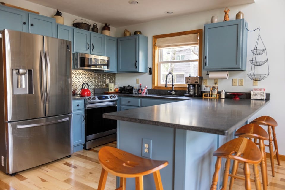 Bright, spacious kitchen with all the essentials.
