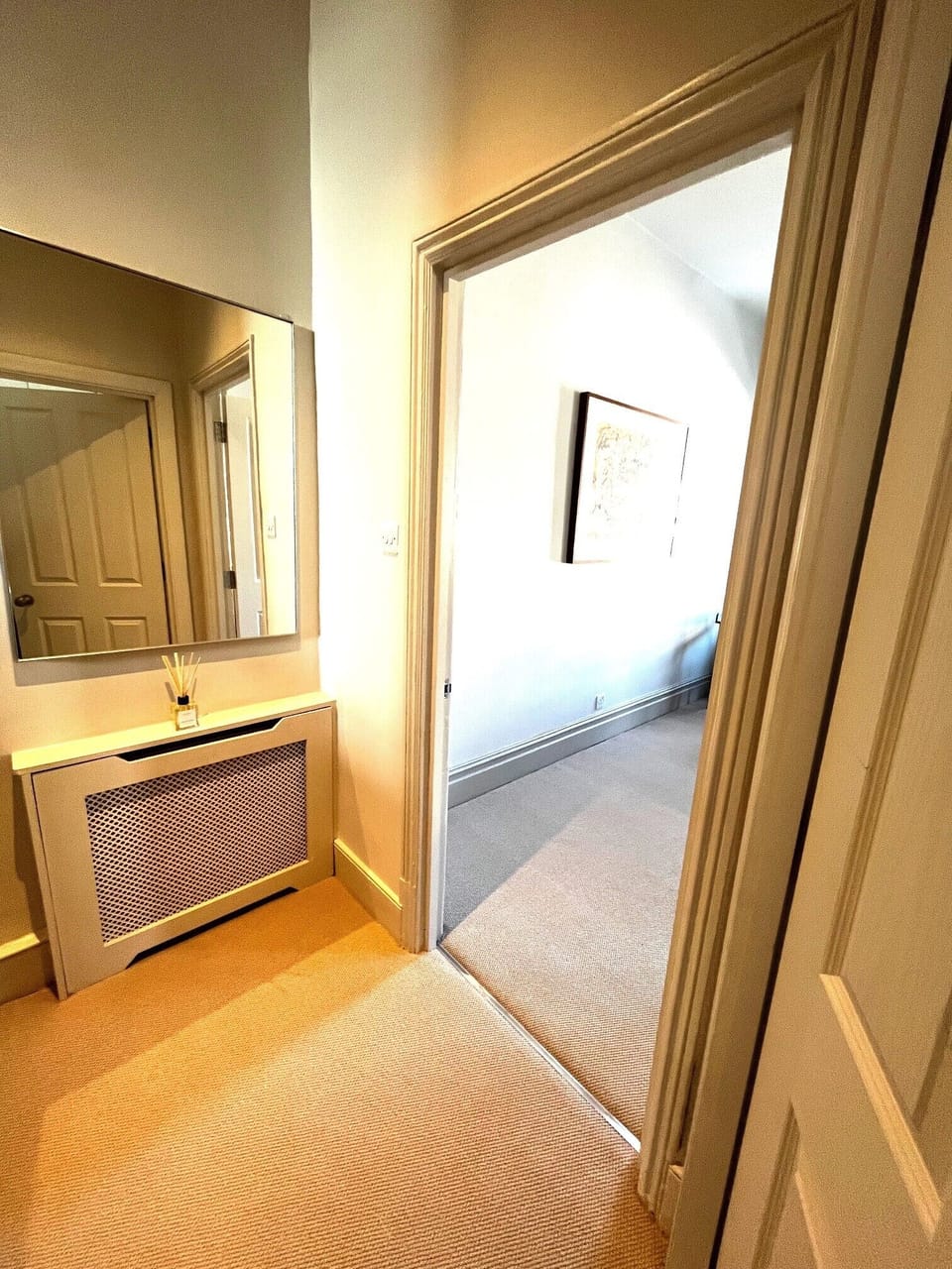 Hallway outside sitting room and Bedroom 3